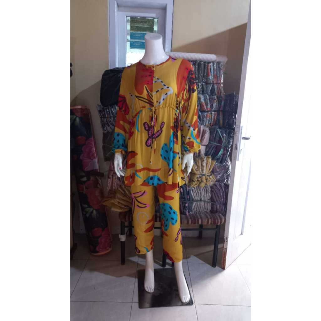 Setelan Wanita / One Set Piyama Rayon Premium