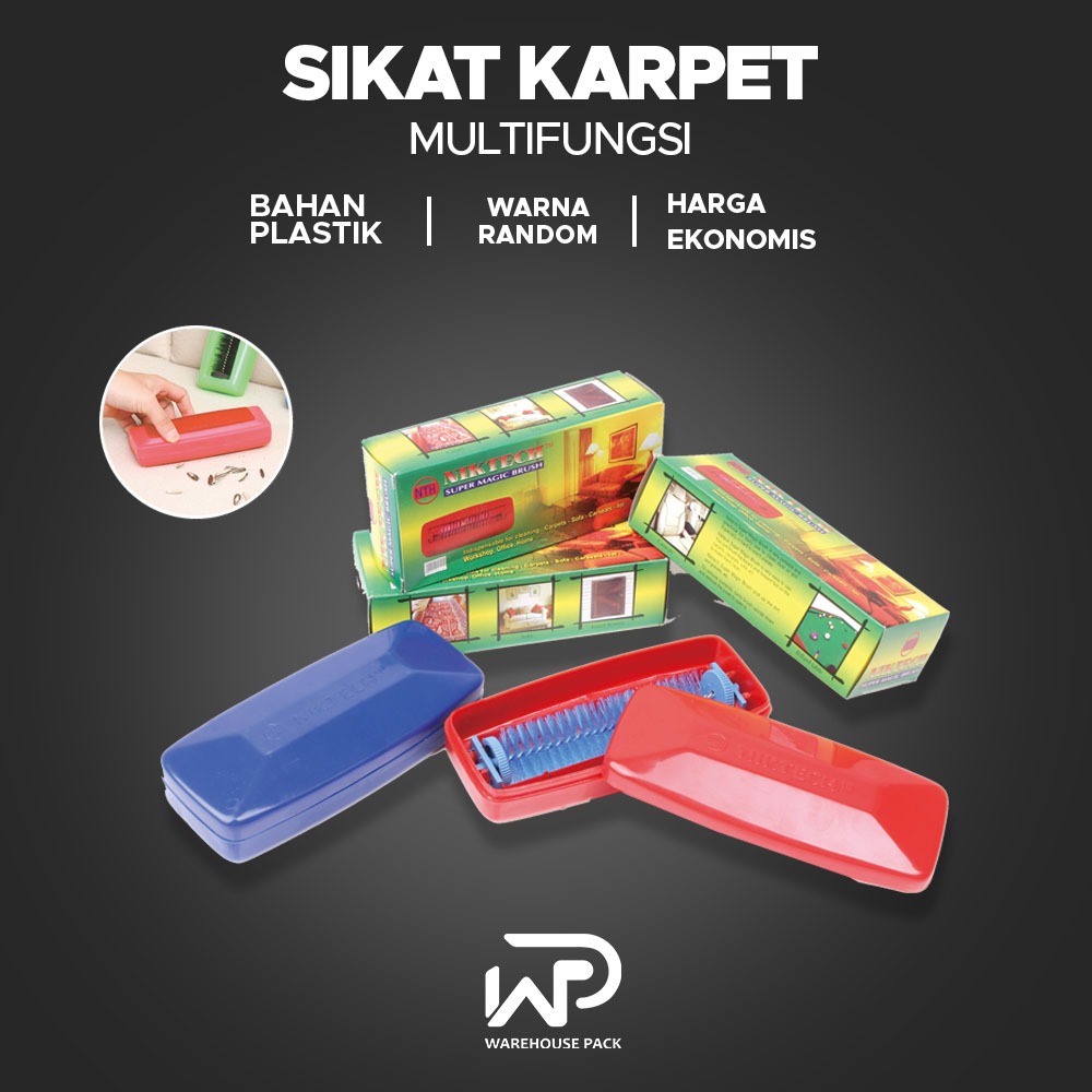 Sikat Karpet Ajaib | Sikat Multi Fungsi | Pembersih Karpet | Super Magic Brush