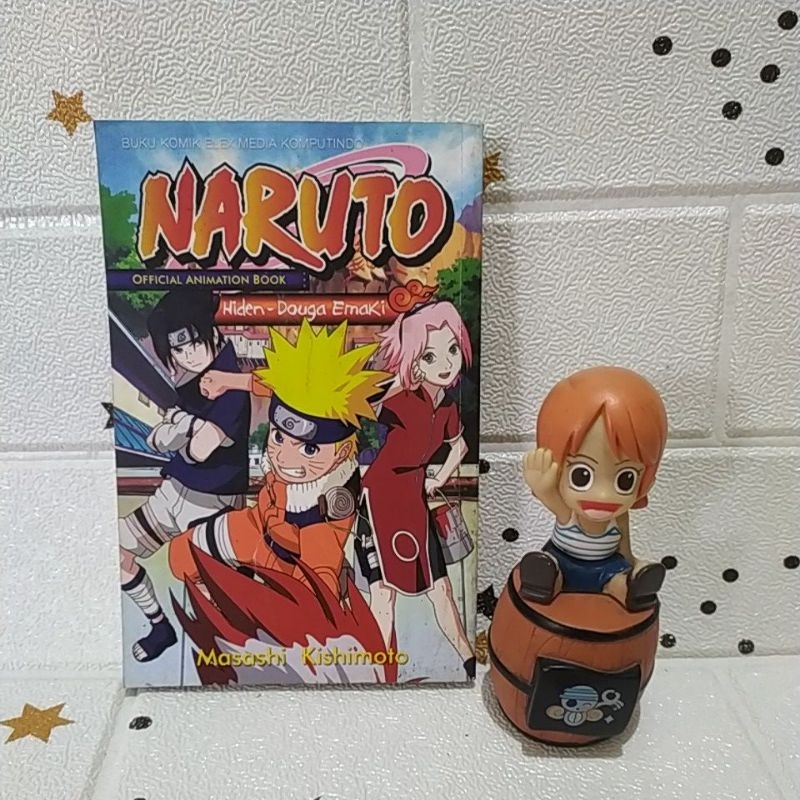 Komik Naruto Official Animation Book Hiden-Douga Emaki