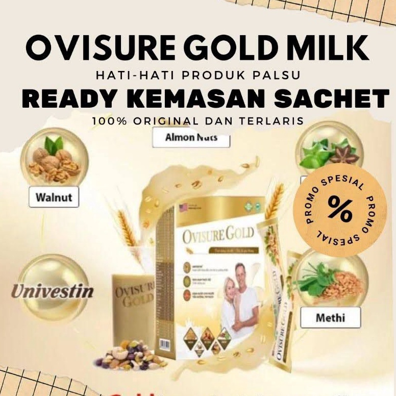 

ART O65W OVISURE GOLD SUSU VITAMIN TULANG SENDI NYERI OTOT ASTEOPOROSIS OSTEOARTHRITIS SUSU OVISURE GOLD 1 ASLI ORIGINAL