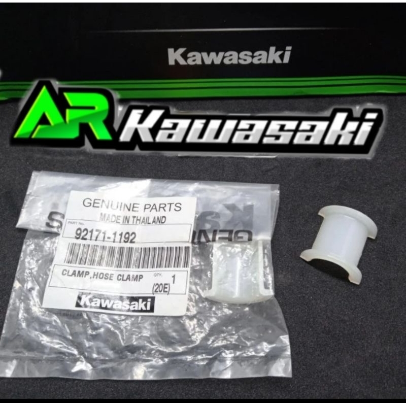 breket plastik selang rem belakang Kawasaki ninja RR R SS original Kawasaki