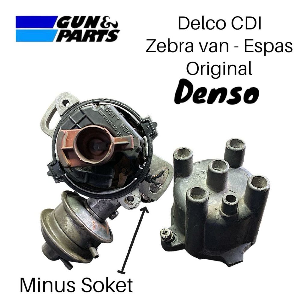 Delco CDI Daihatsu Zebra Van Espass Sparepart Mobil Copotan Original Minus Soket