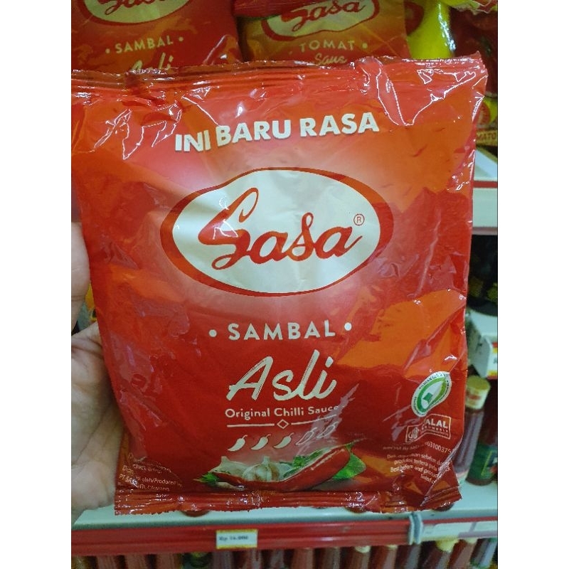 

Sasa saus sambal asli sachet 24's