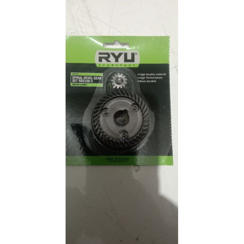 sepaket gear Ryu rsg 100-3/spiral bevel gear 37 rsg 100-3