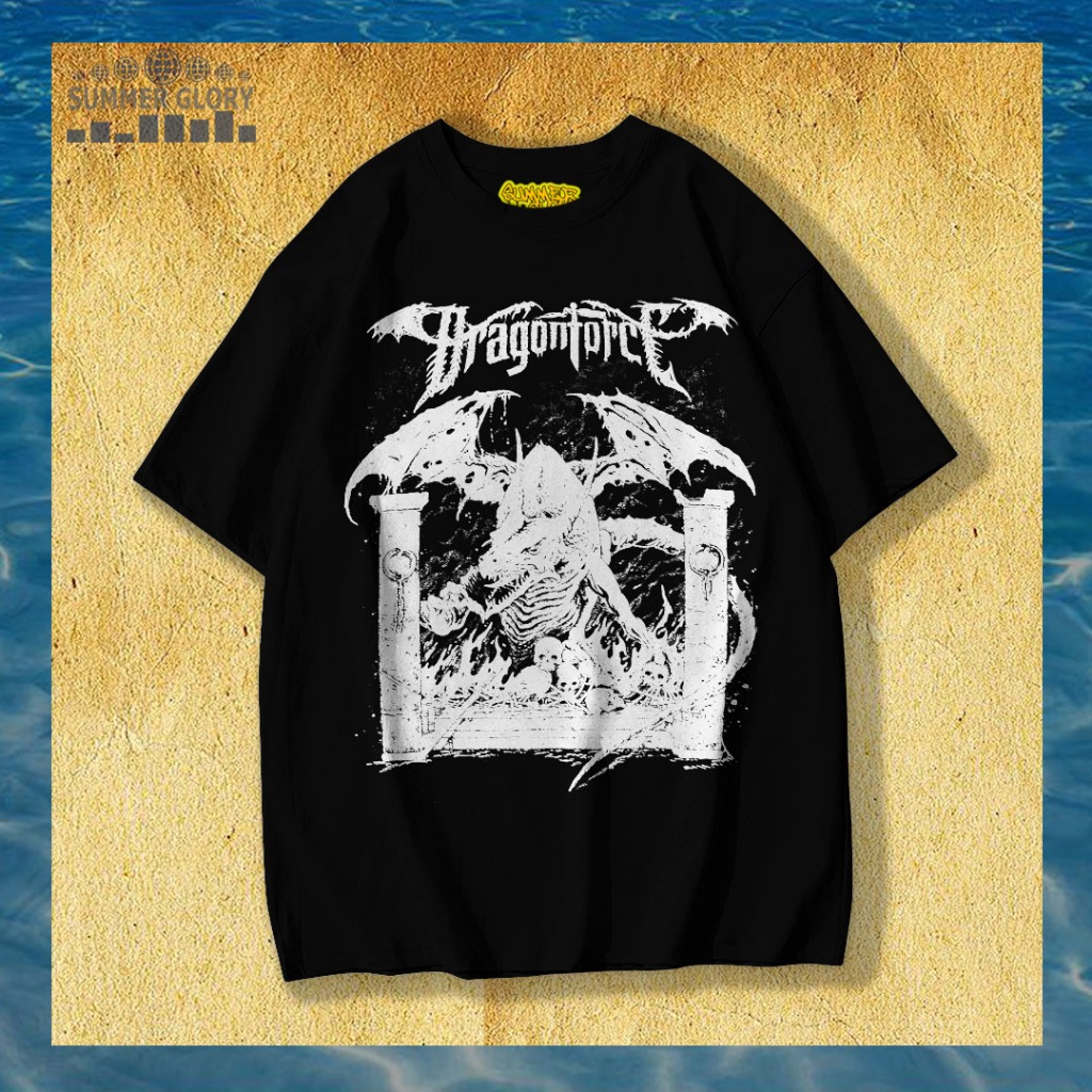 DRAGON FORCE T-SHIRT / KAOS BAND DRAGON FORCE