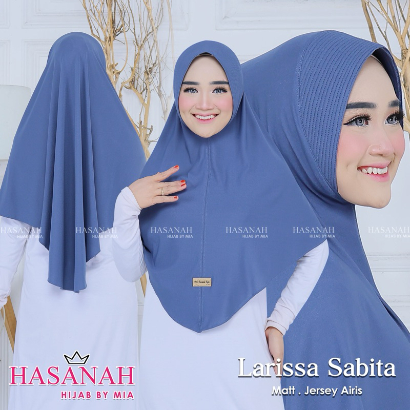 LARISSA SABITA JUMBO // HIJAB JUMBO // HASANAH HIJAB // HIJAB INSTAN MURAH // PAD SABIT
