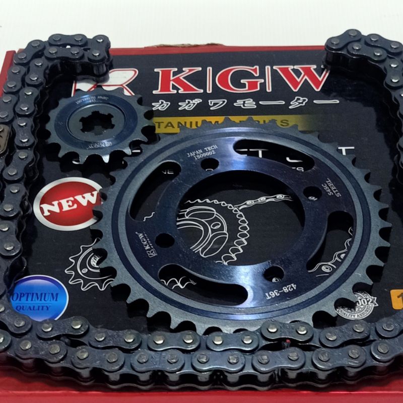 Gear Set Jupiter Z Burhan Chain Kit Jupiter Z Old Gear Paket Jupiter Z Lama Ukuran 36T