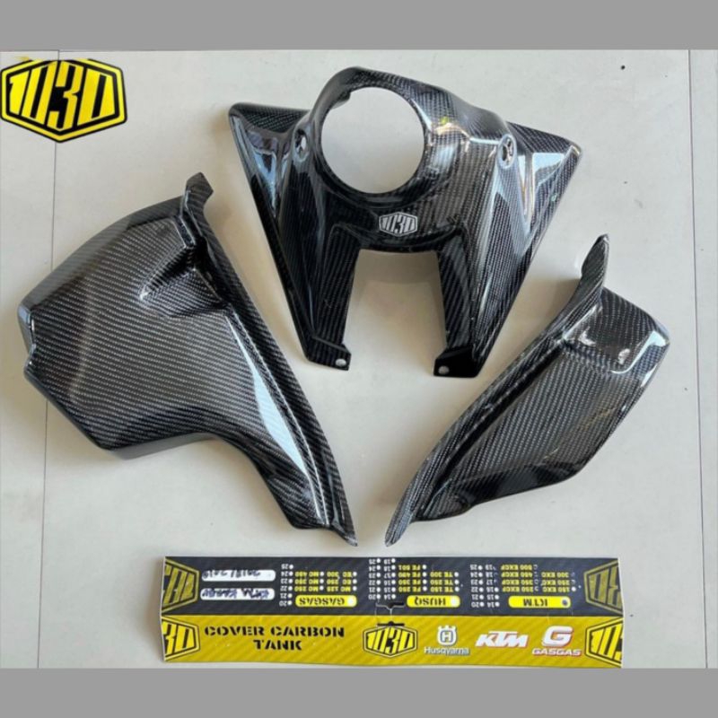 COVER TANGKI KTM 2018 KARBU CARBON 1030