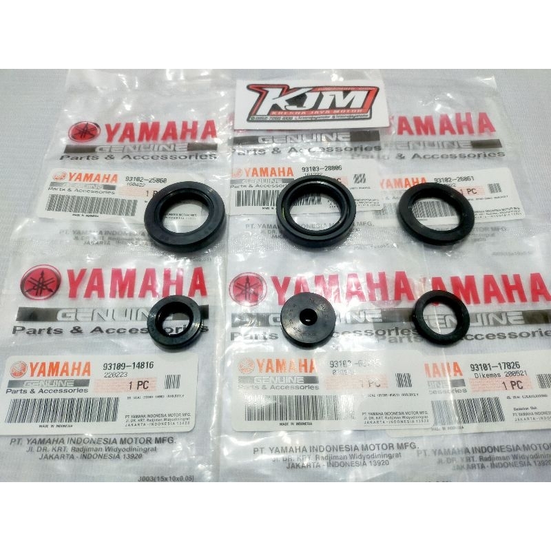SEAL SET KOMPLIT DALAMAN MESIN RX KING RXS RXK ORIGINAL YAMAHA