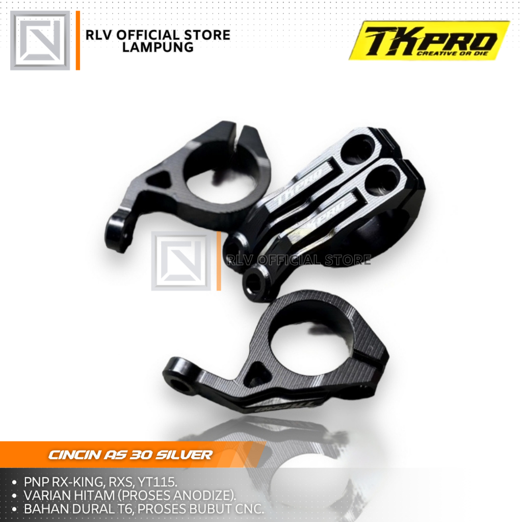 Cincin breket kupingan lampu depan Custom cnc Tk-pro pnp rx king rxs yt115