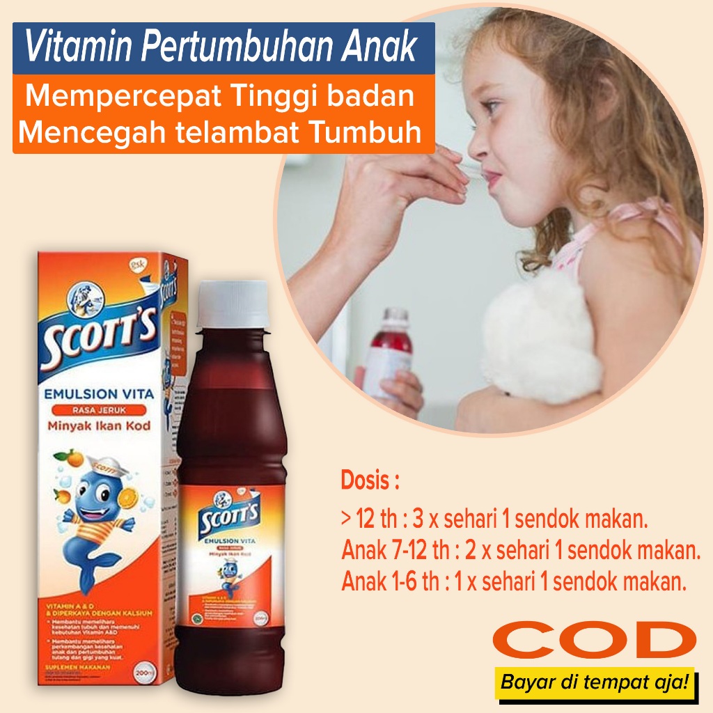 Vitamin Pertumbuhan Tinggi badan Anak Mempercepat Tumbuh Tinggi badan Anak Cegah keterlambatan pertu
