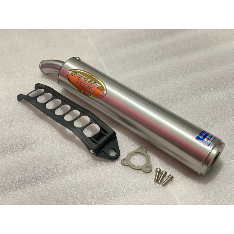 selenser silenser FOURTECH RACING ninja 2tak almu new poles gold logo fourtech racing by gjr