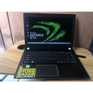 laptop gaming acer e5-475 intel core i5 gen7 7200 4gb ram 500gb