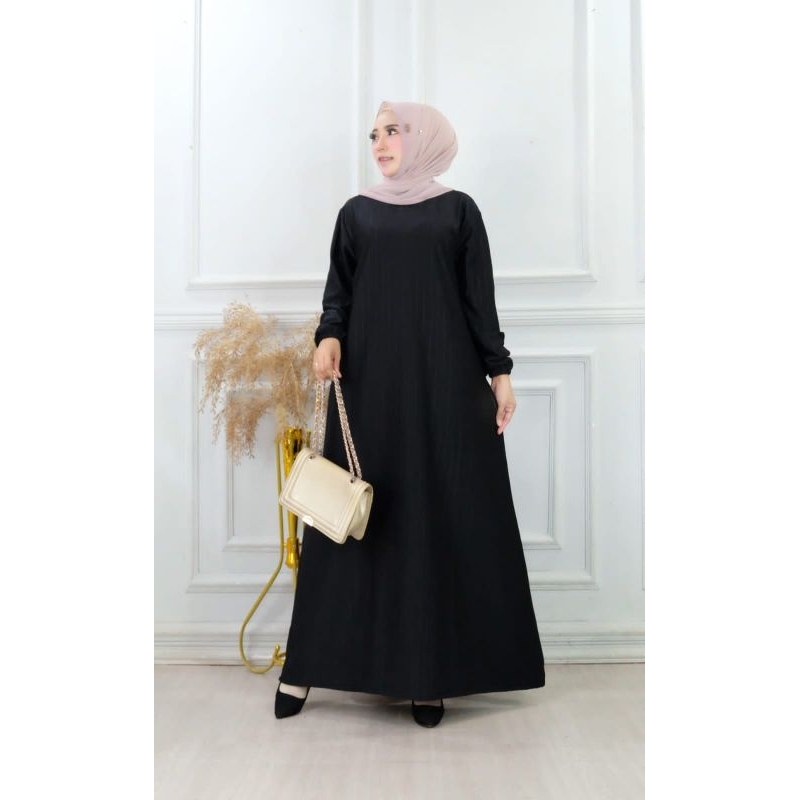 GAMIS POLOS MELAR LD 130 RUMI TWISTY SISTA JUMBO KNIT HORNET GAMIS HORNET KAOS MELAR