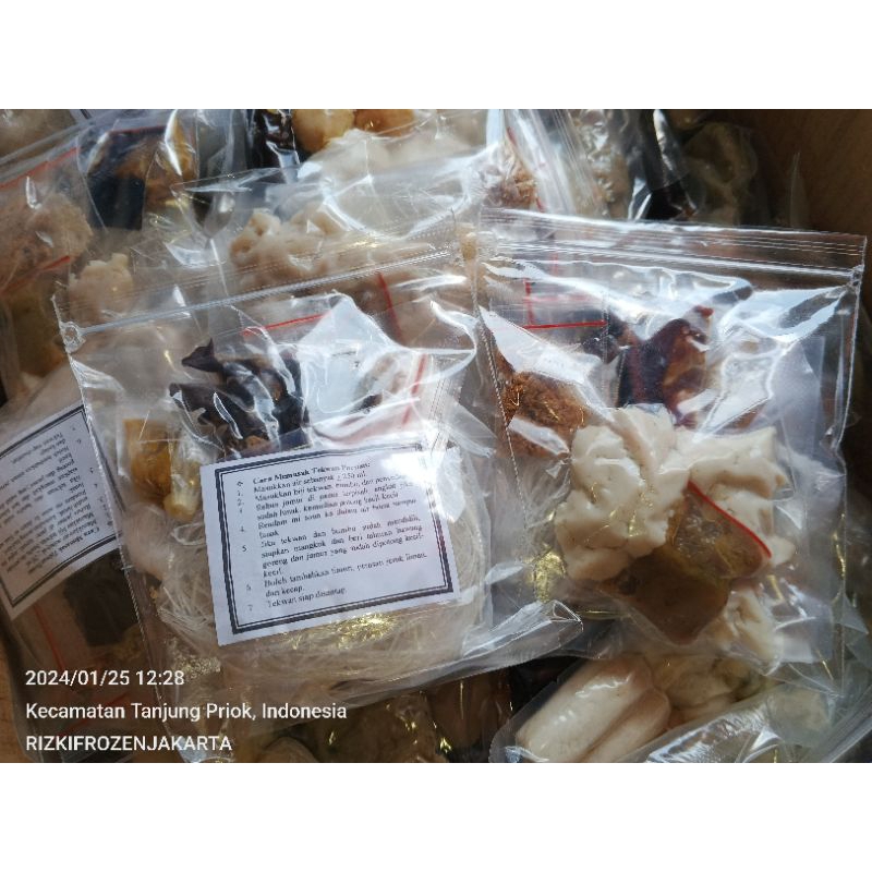 

Tekwan porsi /makanan siap saji