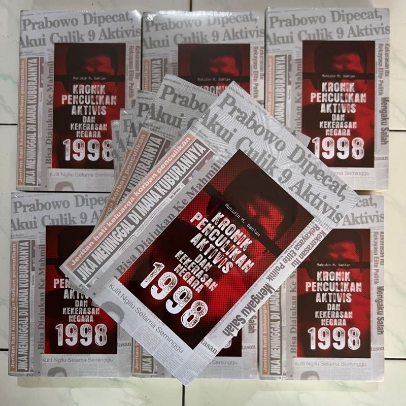 Buku Kronik Pemculikan Aktivis dan Kekerasan Negara 1998
