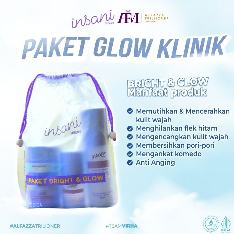 insani skin care beauty paket glow klinik