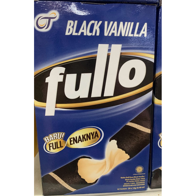 

FULLO WAFER STICK BLACK VANILLA 20x14 GR