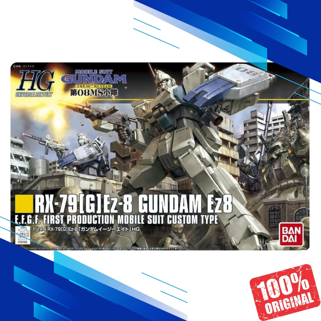 HGUC RX-79 [G]Ez-8 Gundam Ez8 ORIGINAL BANDAI