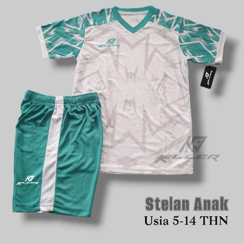 jersey stelan anak/junior usia 7 sampe 16 tahun ortus custom baju bola pria & wanita Voli/Futsal/bad