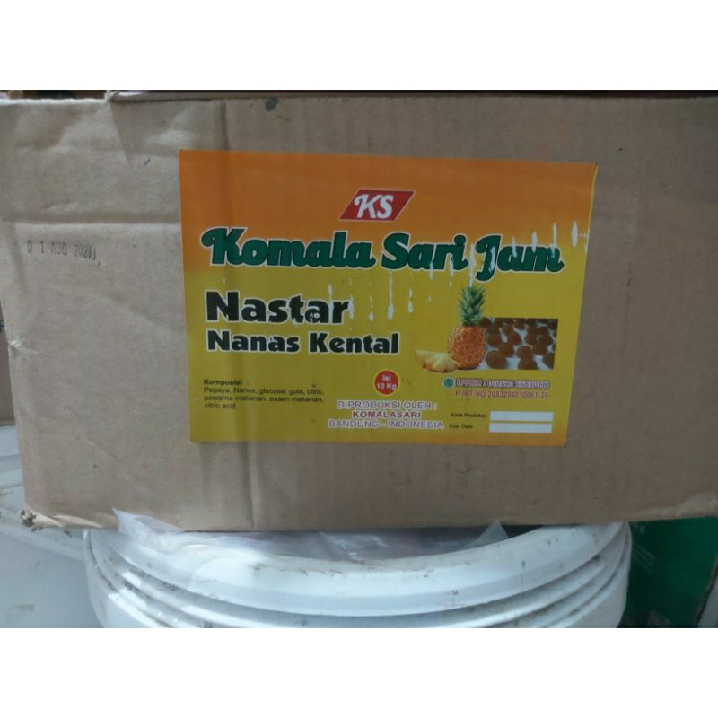 

selai nastar Komalasari 10kg/carton