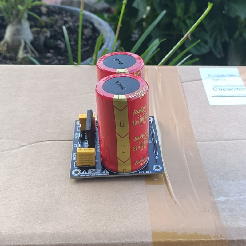 PSU lengkap 2 elco 4 elco 6 elco 80 volt rubycon USR merah non aspal