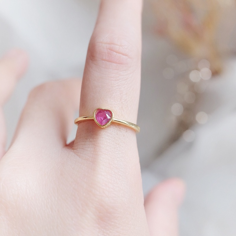 Ruby ring s925