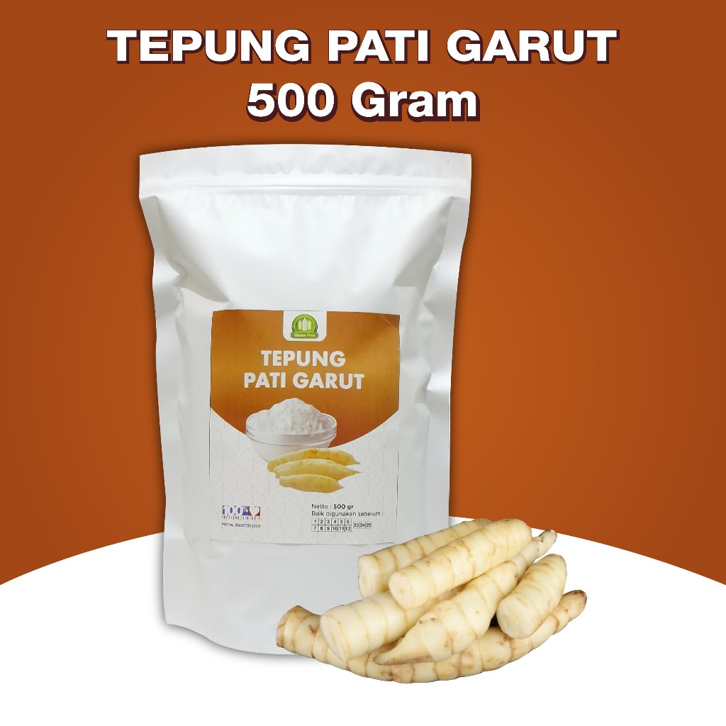 

Tepung Garut Pati Irut Angkrik Obat Asam Lambung Gluten Free 500 gram