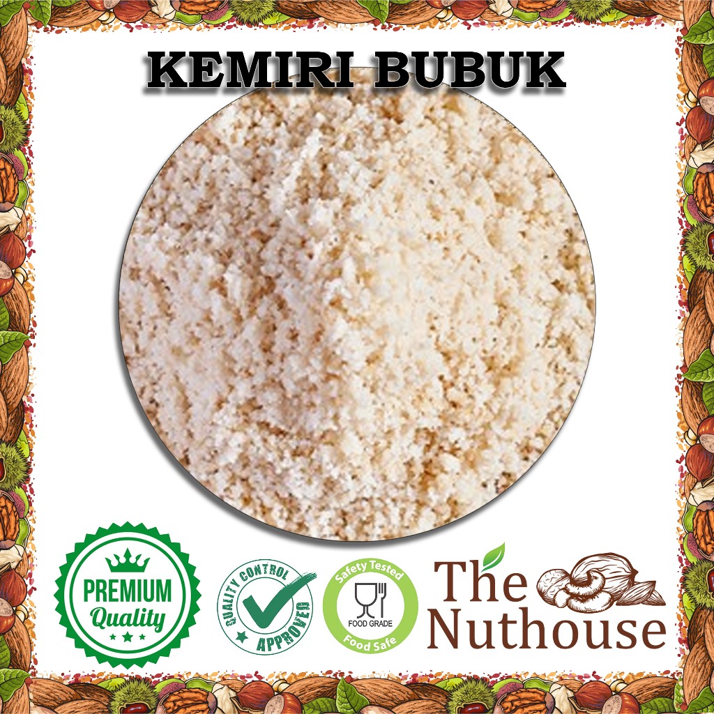 

500gr Candlenut Powder / Kemiri Bubuk [Premium Quality]