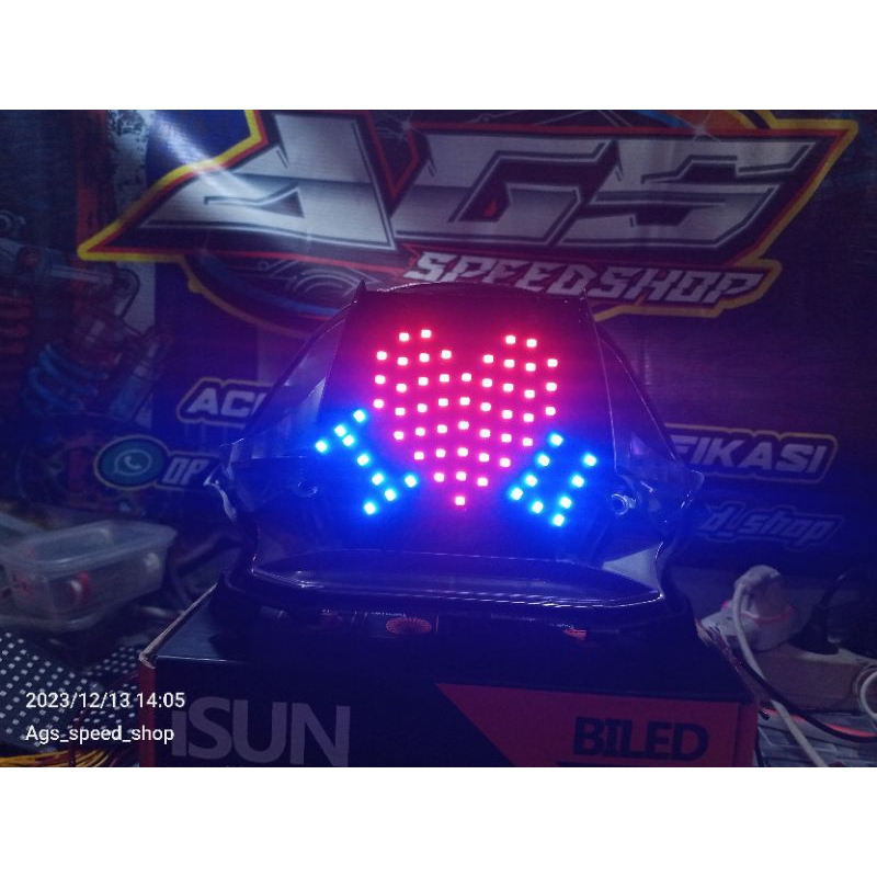 stoplamp running Mio karbu sporty smile