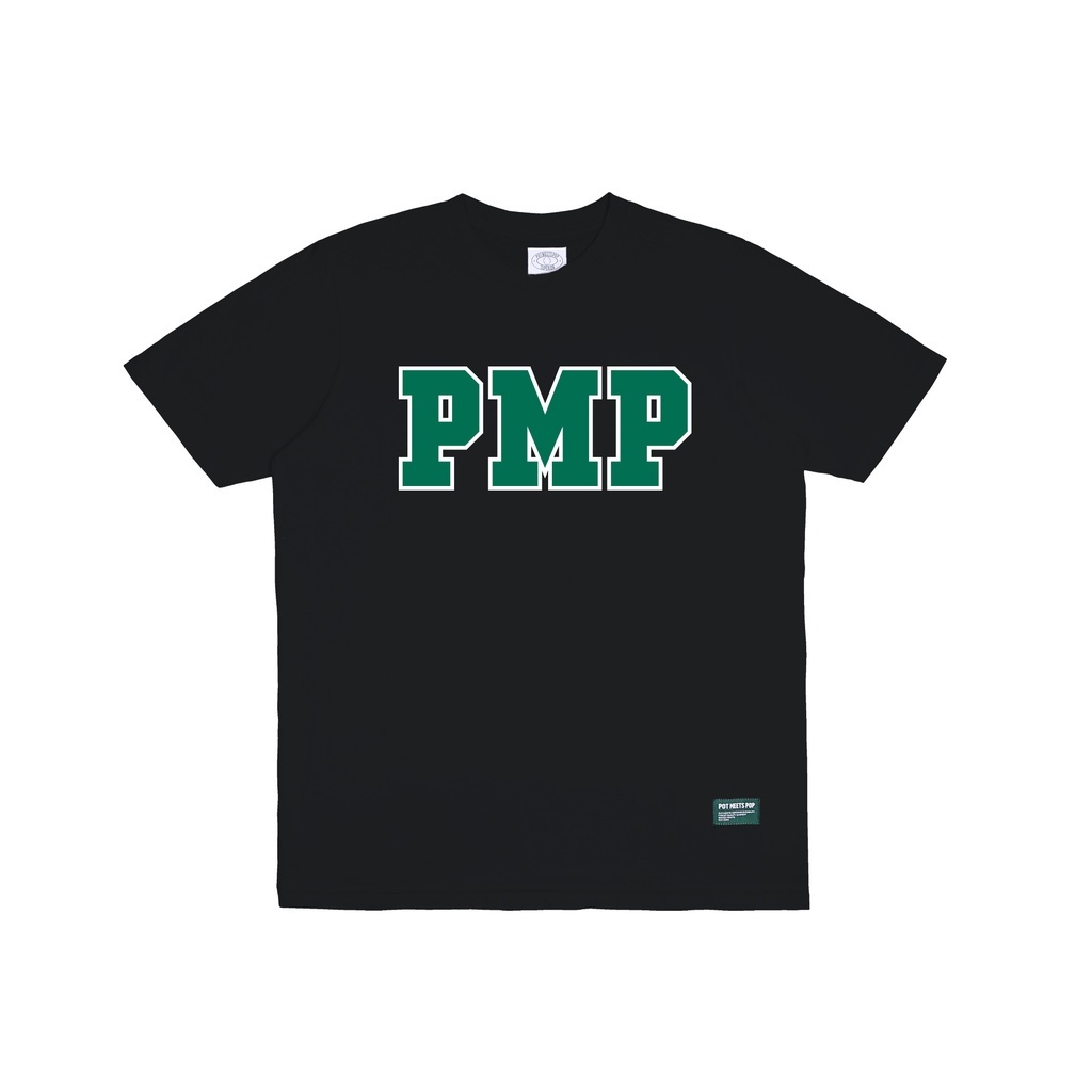 PMP INITIAL TEE BLACK SS21 Kaos Pria dan Wanita