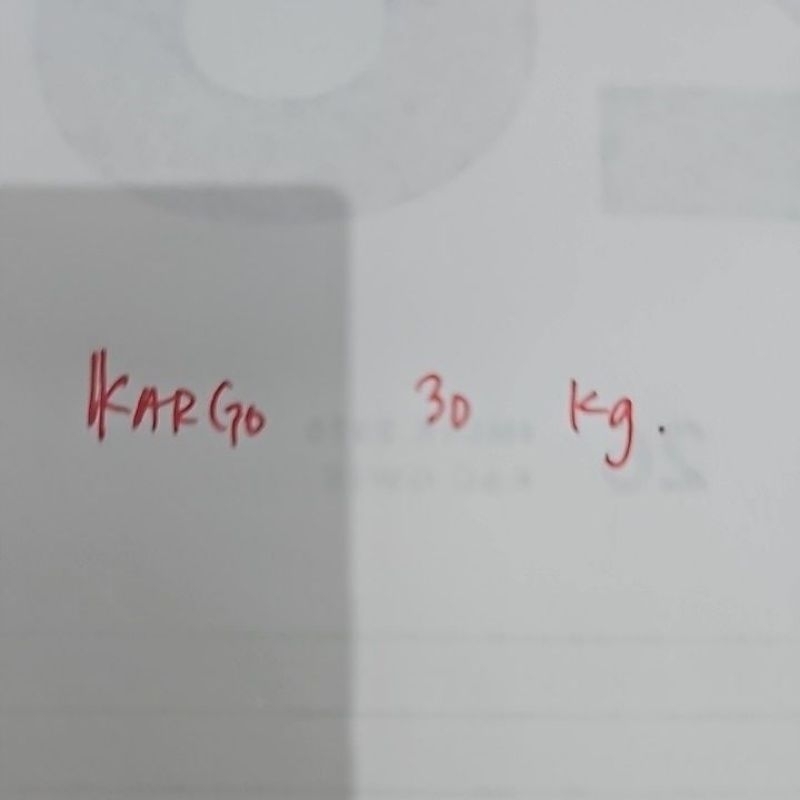 KARGO 30KG - 50KG