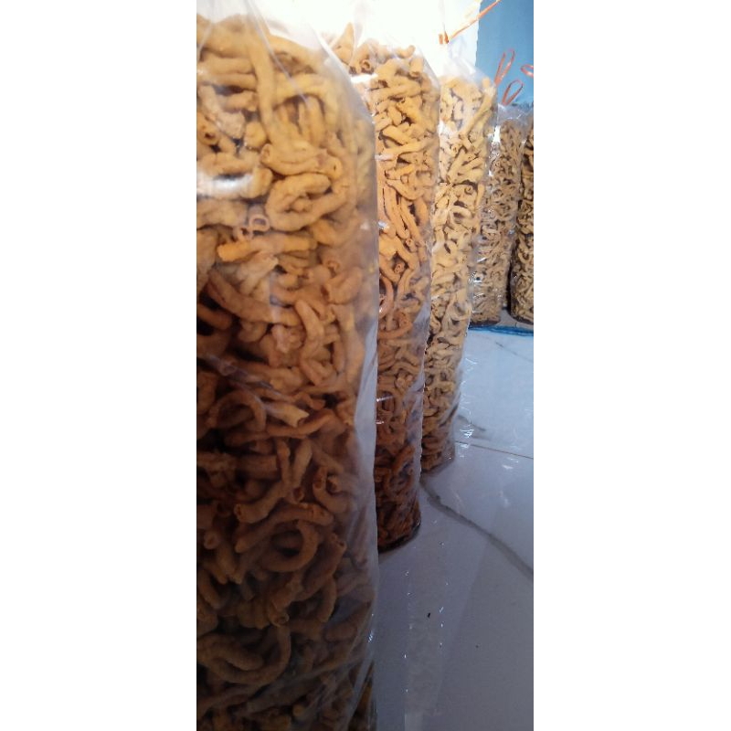 

Keripik usus/usus krispi daun jeruk 1/4 kg