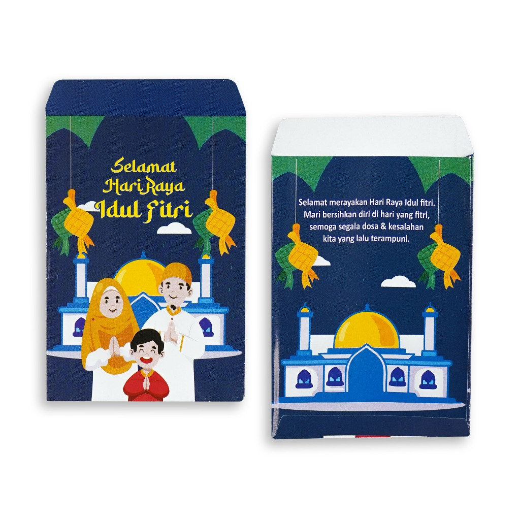 

Amplop Lebaran Premium Motif Idul Fitri Medium Ecer
