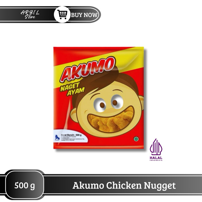 

Akumo Chicken Nugget 500 gram