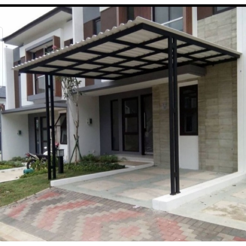 kanopi baja ringan atap alderon RS