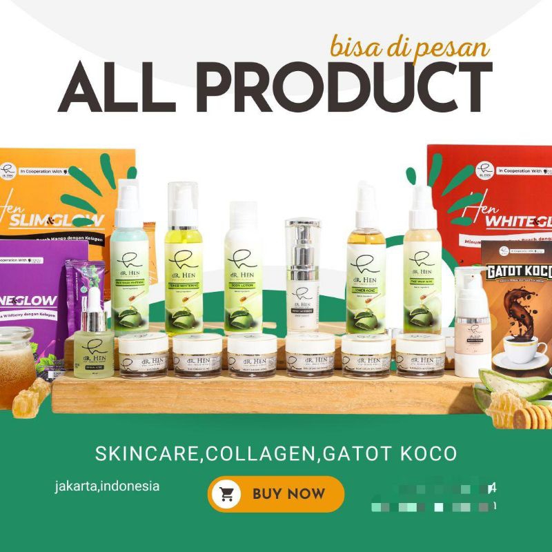 dr hen skincare satuan
