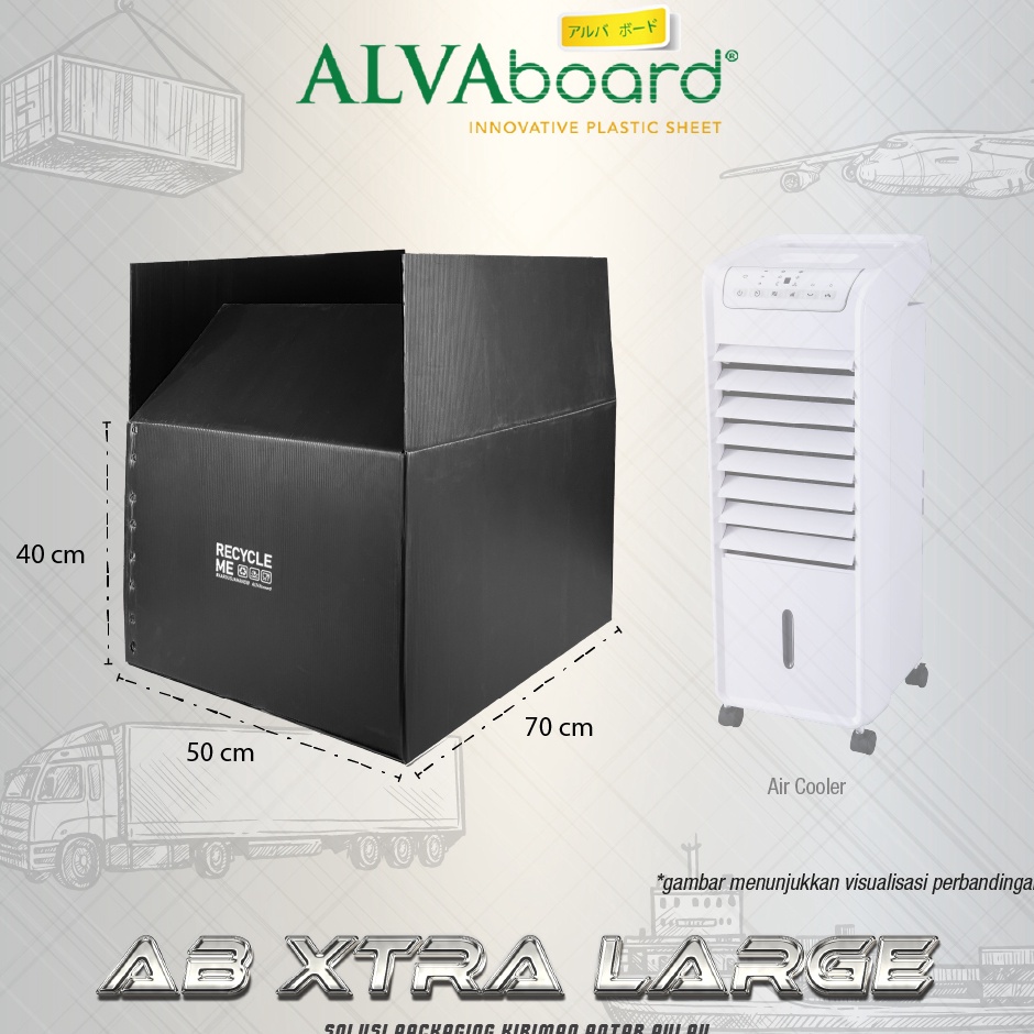 

Serba Update Kardus Packaging ALVAboard Box Pengiriman XL Heavy Duty Ukuran 7x5x4 cm P x L x T