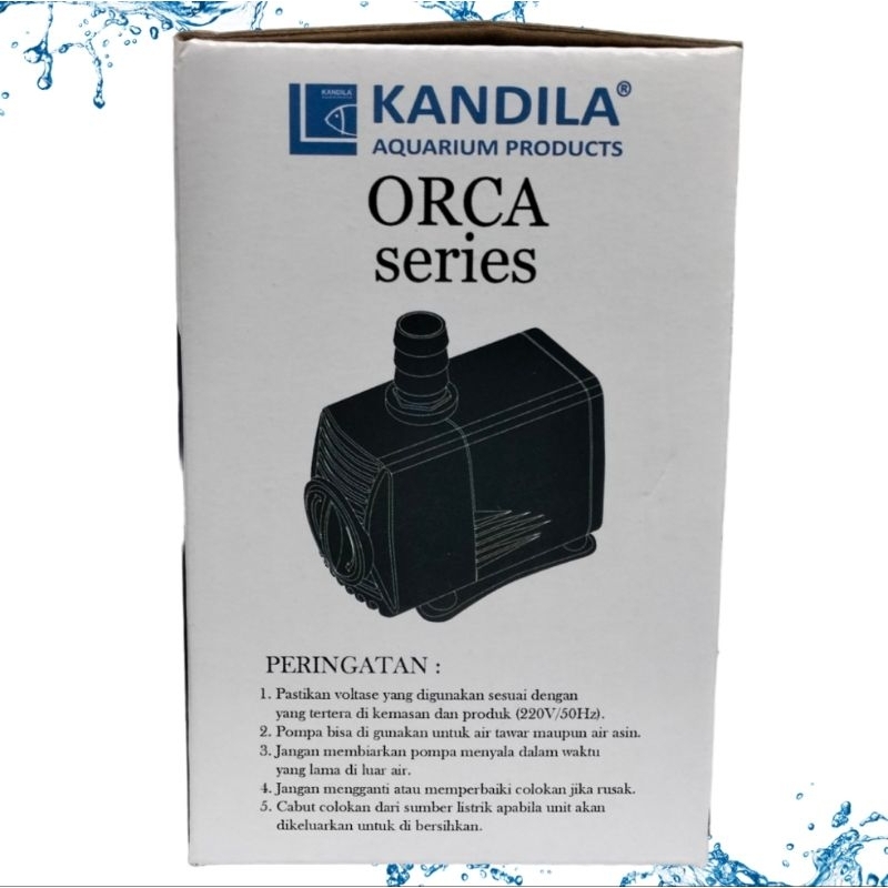 KANDILA PRO ORCA ORC 104 POMPA KOLAM AQUARIUM HIDROPONIK