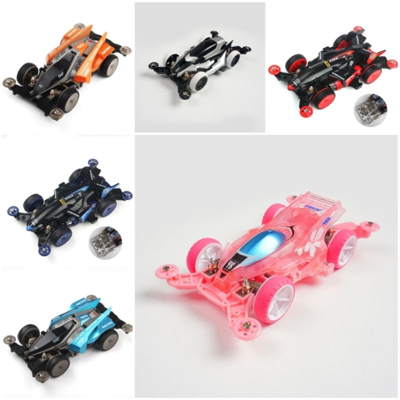 rep tamiya mini4wd  merek yika suspension chassis