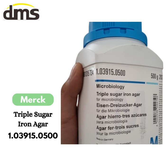Triple Sugar Iron Agar 500gr 1.03915.0500 Merck