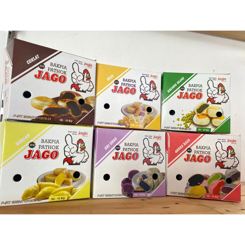 

BAKPIA JAGO ISI 10PCS/BOX