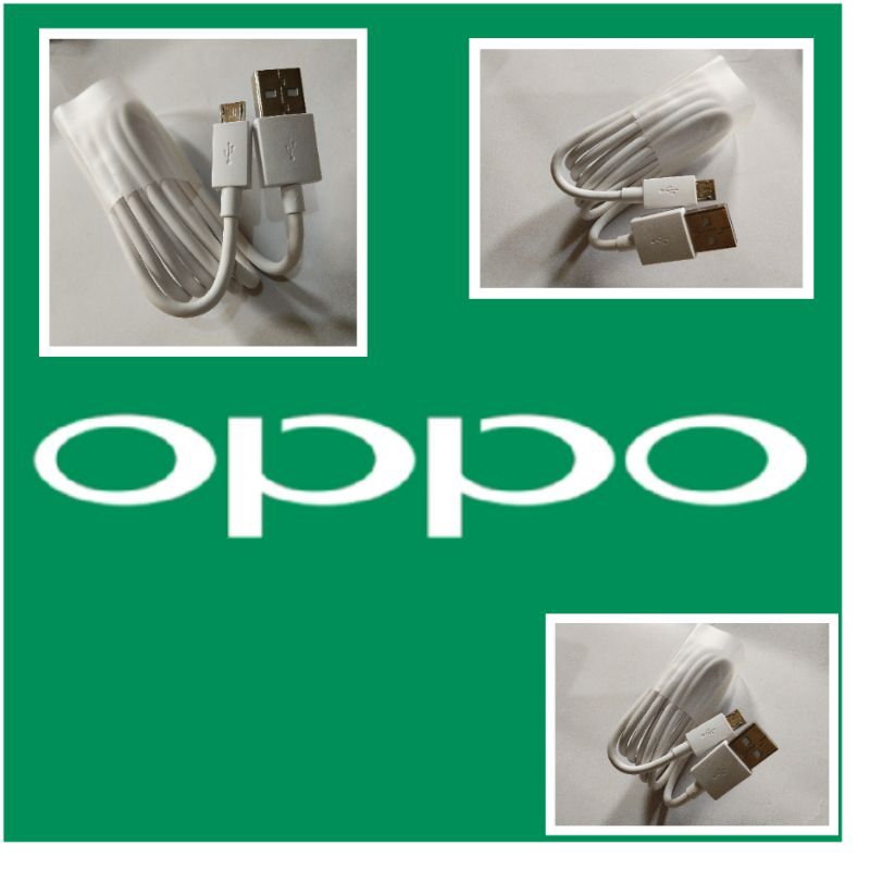 Kabel Data Opo Original 100% Bawaan Hp Mikro Usb A5s, A12, A15, A17, A3s, A31, A37, A39,A1k,