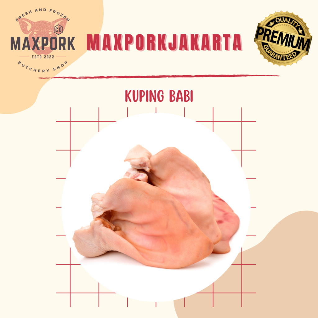 

Kuping Babi / Pig Ears 1 Pasang