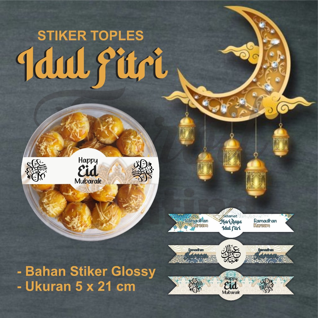 

Sticker Toples Lebaran Atau Idul Fitri Estetik Cocok Untuk Parcel Murah Meriah Cantik Elegant