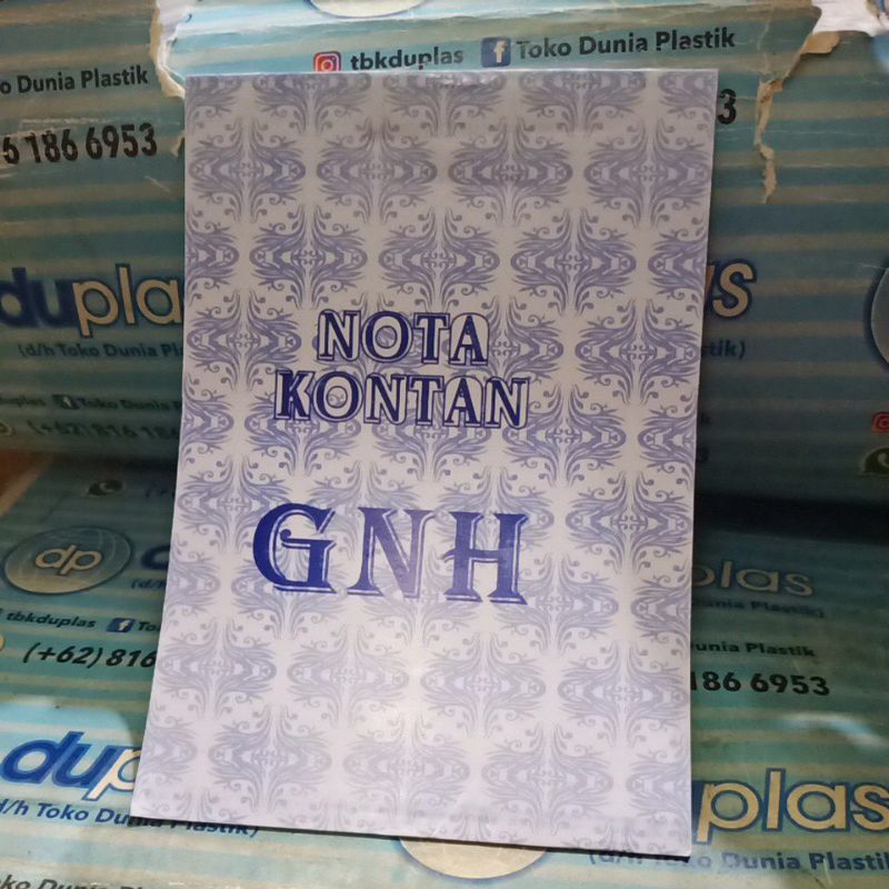 

Nota Kontan GNH Rangkap 1 ply