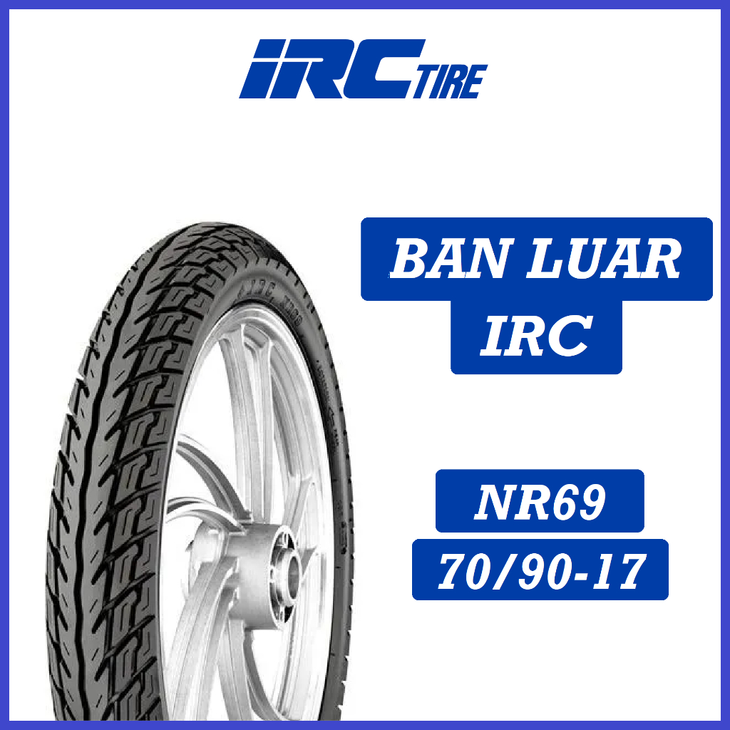 Ban Luar IRC 70/90-17 NR69 BAN IRC