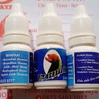 vit herbal 105 LB paud balibu dan dewasa vitamin lovebird