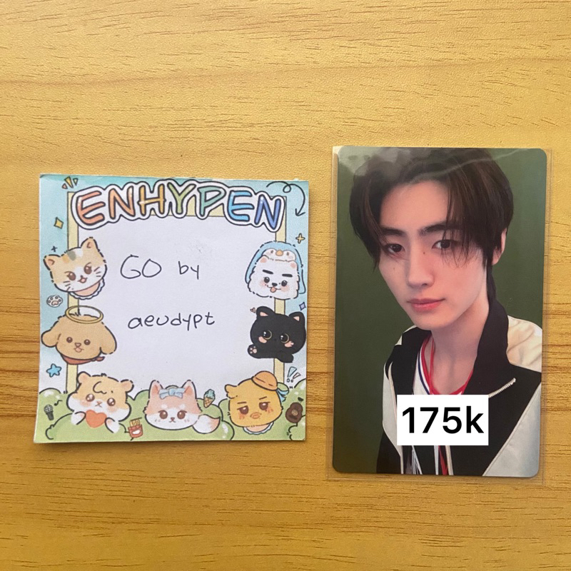 [Boleh Nego] ENHYPEN Photocard — Sunghoon JPFC JP Japan Fanclub