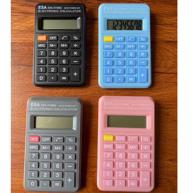 

Kalkulator Esa 310 MG/Kalkulator Saku/Kalkulator 8 Digit